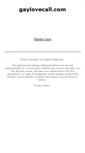 Mobile Screenshot of gaylovecall.com