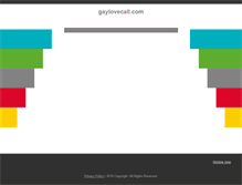 Tablet Screenshot of gaylovecall.com